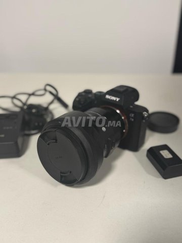 Sony A7iii avec objectif 24mm