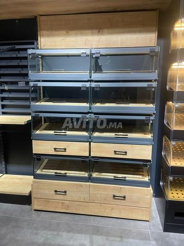 Présentoir en Bois Boulangerie 