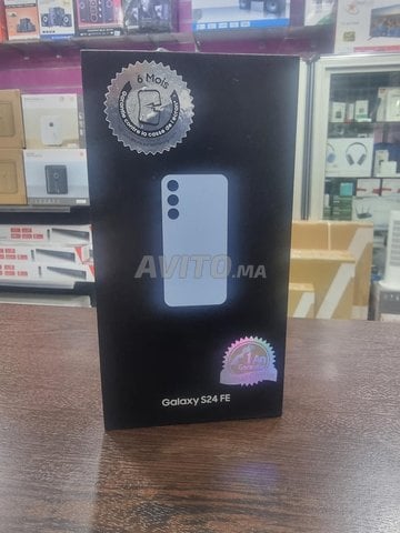 Samsung s24 fe 5g 8/256 neuf sous scellé 