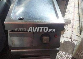 plancha sur placard gaz inox 