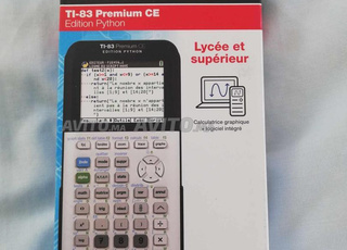 Calculatrice TI‑83 Premium CE Edition Python