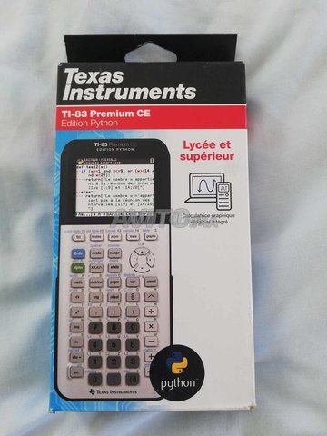 Calculatrice TI‑83 Premium CE Edition Python