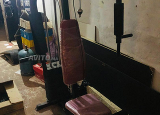 Deluxe stationary home gym