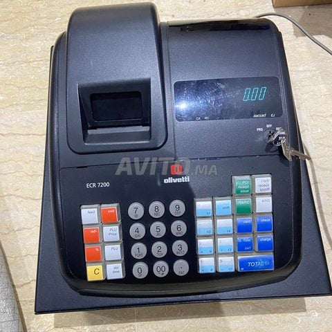 Caisse enregistreuse OLIVETTI ÉCRAN 7200