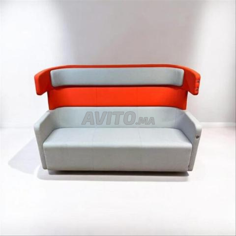 Fauteuil acoustique Parc Wing Bene 2 places Bi-Color - 2