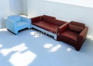 Canapé Baleri Italia Horizon en Cuir Arik Levy