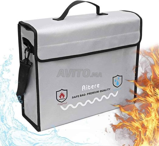 Sac sécuritaire résistant au feu et à l'eau Aitere