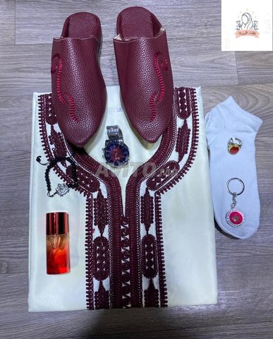 گندورة  الفاسية   نوع توب كباردين 