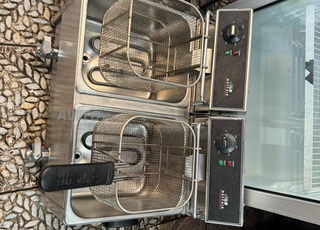 friteuse posable double electrique 