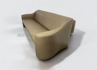 CANAPÉ 3 PLACES MATTEO GRASSI CLUB ESQUIRE BEIGE