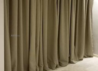 Rideaux blackout et voilage comme neuf 