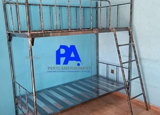 سرير معدني قوي/lit métallique/prix d'usine