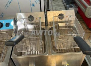 friteuse posable double electrique 