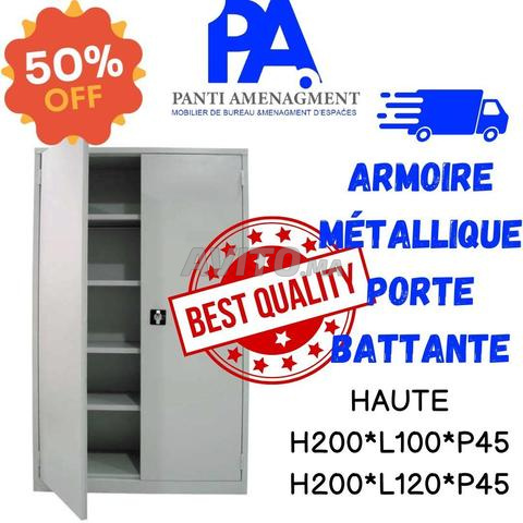 armoire métallique porte battantes a Témara 