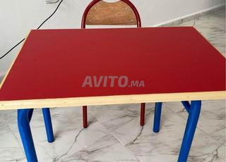 Table scolaire deux places \ mobilier scolaire 