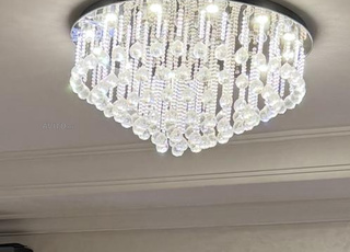 Lustre salon et ses 2 appliques 