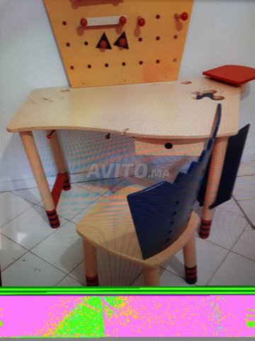 bureau avec chaise marque habba 