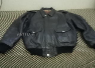 vente bomber Jacket cuir