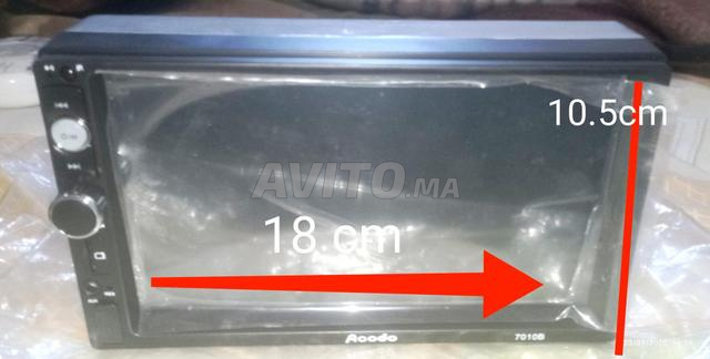 Radio Stéréo de Voiture à Écran Tactile HD d 