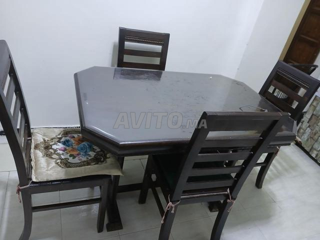 salle à manger en bois