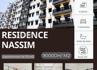 Appartement à vendre 112 m² à Agadir
