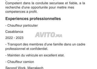 السلام عليكم انا شيفور كنقلب على الخدمه