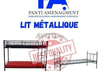 LITS métallique 1/2 place fabrication usine