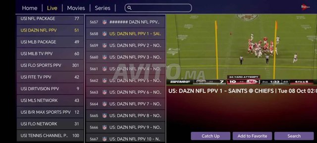Meilleure IpTv 4k FHD Abonnement 1 An