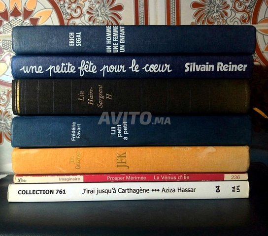 Vente de 7 Romans Classiques – Bon État et Rares
