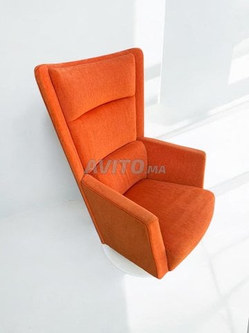  Fauteuil Apollo Kinnaprs base pivotante tissu