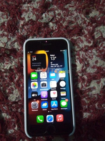 ايفون 6s في حالة جيدة 32g للبيع ليطا باتري 100 🔋