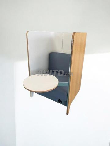 Fauteuil Cocone de Züco Dauphin 1 place avec table