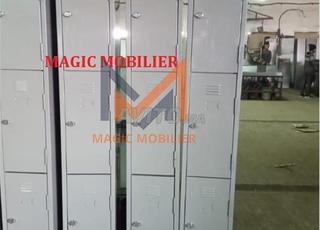 خزانة معدنية ببابين/3/4 ذات جودة عالية