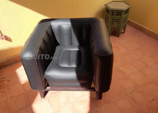 fauteuil gonflable yomi mojow noir jm 