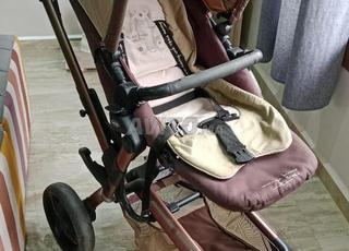 Poussette trio en duo original Jane Rider