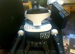 Ps4 Pro avec kit complet PSVR1 et 2 jeux 