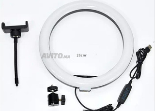 Ring Light Pro 26 cm de Diamètre sans trépied