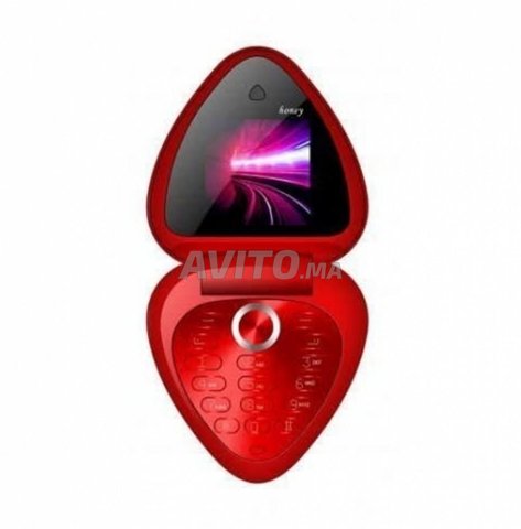 Téléphone BONTEL HONEY Miel avec écran couleur