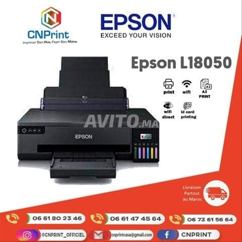 Epson l18050 POUR CARTE PVC ET CD