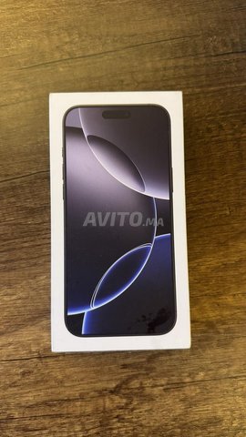 iPhone 16 Pro Max 256g Noir