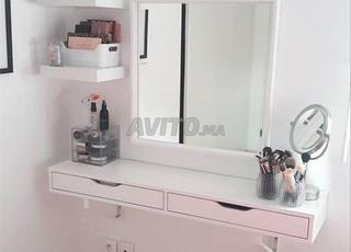 coin de maquillage bien organisé