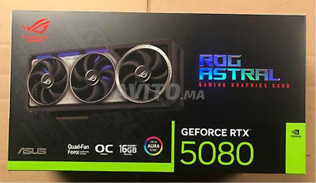 ASUS ROG Astral GeForce RTX 5080 16GB GDDR7 OC 