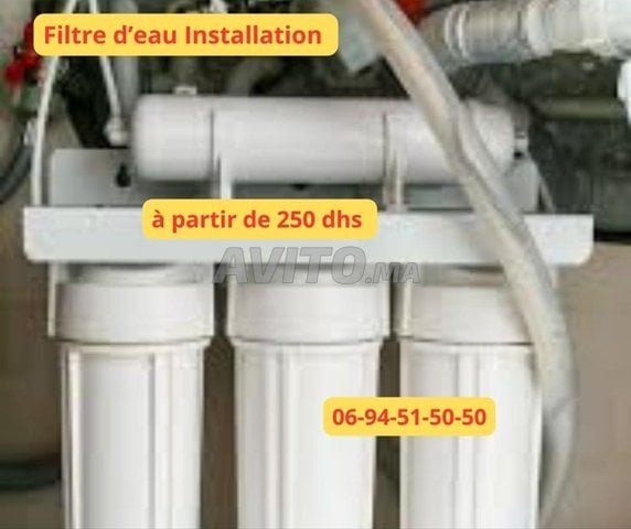 Filtre d'Eau de Qualité - Osmoseur à 250 DHS