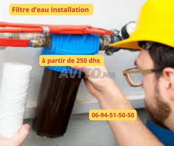 Eau Potable de Qualité - Installation Dès 250 DHS
