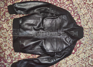 سترة جلدية اصلية ومضمونة 