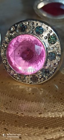 bague pierre saphir