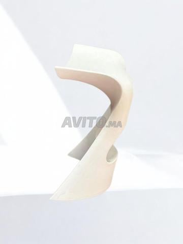 Tabouret de bar Slide blanc KONCORD