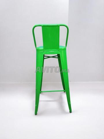 Tabouret de bar Tolix vert