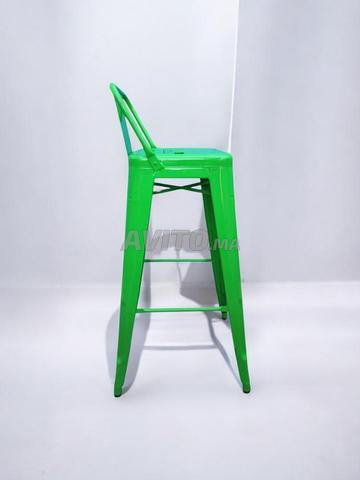 Tabouret de bar Tolix vert