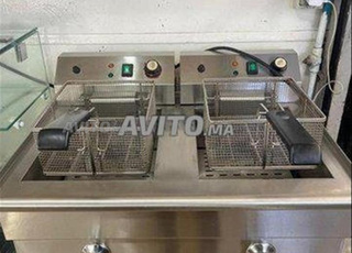 friteuse posable double electrique 